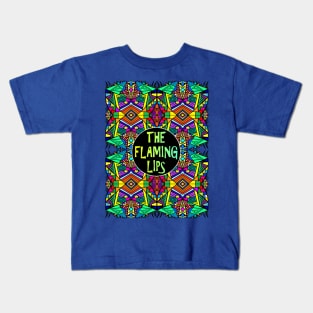 The Flaming Lips - Rainbow Pride Pattern Kids T-Shirt